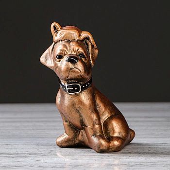 Копилка "Сторож" бронза, 16 см