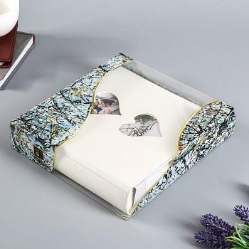 Фотоальбом на 200 фото "С сердечками" 10x15 см