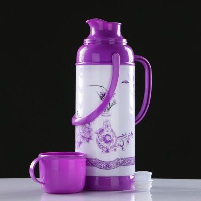 Термос "Beautiful flowers" 2 л, 18х39 см, микс