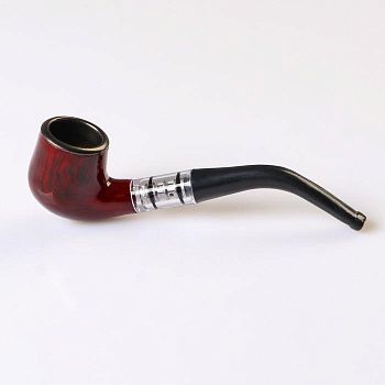 Трубка "Командор" классическая, с прозрачной вставкой, 11.5х6 см