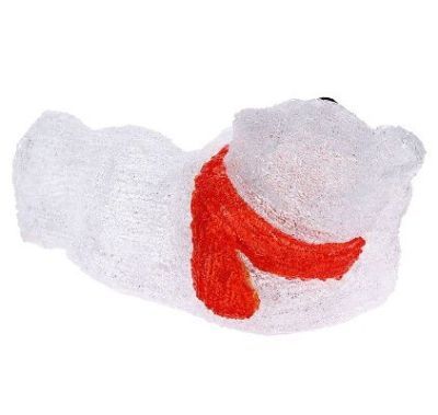 Фигура акрил. "Мишка лежебока" (32х16х19,5 см.)