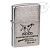 Зажигалка ZIPPO 200 Hunting Tools с покрытием Brushed Chrome