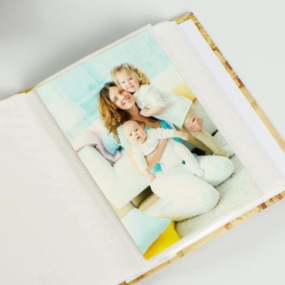 Фотоальбом на 96 фото 10х15 см "Винтажный граммофон" 17х12,7х5,5 см