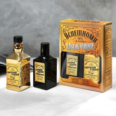 Набор: парфюм 100 мл и гель для душа 250 мл «Успешному мужчине»