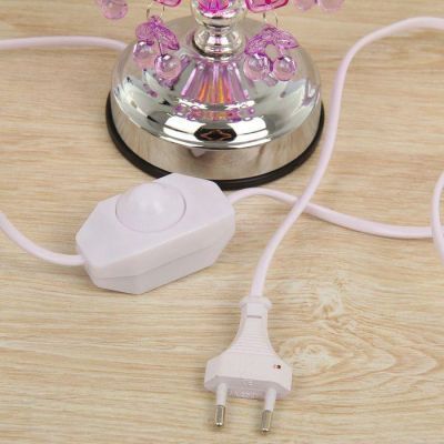 Аромасветильник стекло "Кофейные лепестки" с диммером 19х9,5х9,5 см