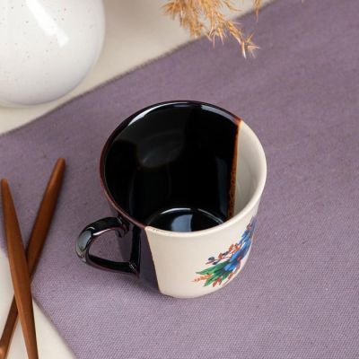 Кружка "День-ночь" деколь, 320 мл, микс