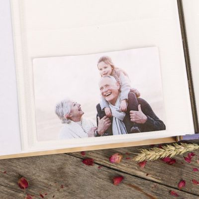 Фотоальбом на 200 фото 13х18 см "Парусник" в коробке МИКС 30х23х5,5 см