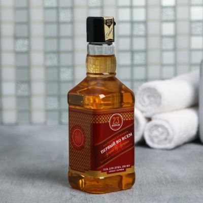 Гель для душа виски "Настоящий победитель" 250 мл аромат мужского парфюма