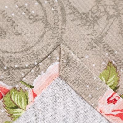 Набор кухонный Винтаж (лен), скатерть 140х180 см, салфетки 35х35 см-6 шт, 200 г/м3