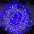 Гирлянда «Нить» 10 м, IP44, белая нить, 100 LED, свечение синее, 8 режимов, 220 В