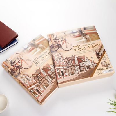 Фотоальбом на 300 фото 10х15,13х18см"Путешествие по старой Европе"МИКС в коробке 31х34х5см