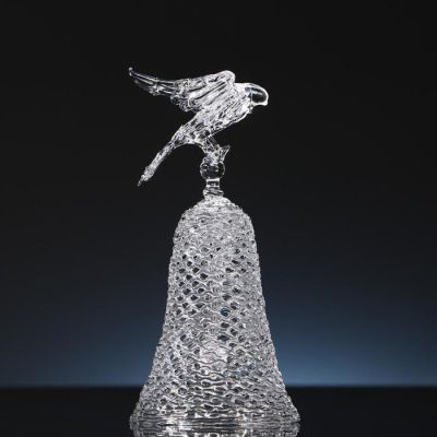 Колокольчик сувенирный "Сокол, ручной работы, в подарочном сундуке