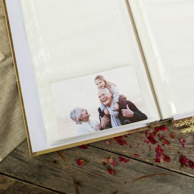 Фотоальбом на 300 фото 10х15 см "Цветочный сезон" в коробке МИКС 33,5х23х5,5 см