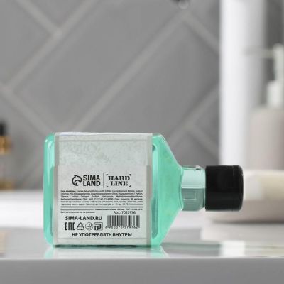 Гель для душа «Крутой мужик.Сильный смелый» 400 мл, аромат кожи и табака