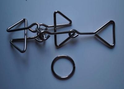 Головоломка металлическая-3