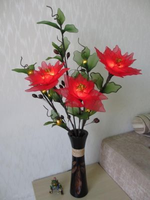 Светильник-букет «Christmas красный» Art 181