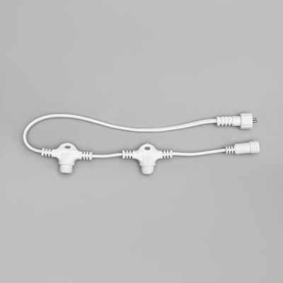 Разветвитель для сосулек 1:3, белая нить, 50 см