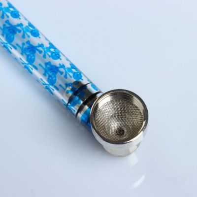 Трубка курительная "Амстердам" 5 сеточек, 12.5х4  см, микс