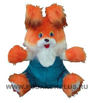 Заяц Рыжик (высота 65 см)