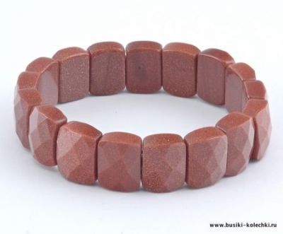 Браслет Авантюрин "Энигма" арт.бНАВ-15(15)-17-1