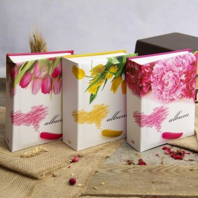 Фотоальбом на 100 фото 10х15 см Image Art 001 цветы МИКС