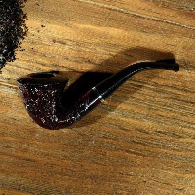 Трубка классическая с узорами "Вязь" 14 см