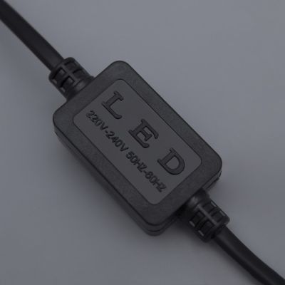 Шнур питания для дюралайта 13 мм, 2W