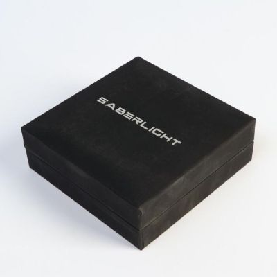 Зажигалка в коробке электронная, темно-синяя, 10х3х10 см