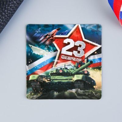 Магнит полимерный «Танк», 7 х 7 см