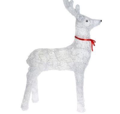 Фигура акрил. "Олень" (67х23х100 см.)