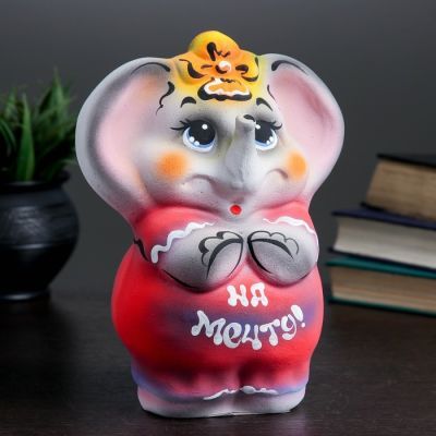 Копилка "Слоник" МИКС 24см