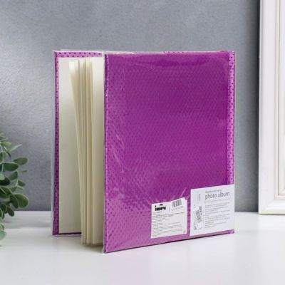 Фотоальбом "Текстурный" на 100 фото, 50 листов, 10х15 см  МИКС