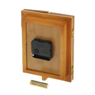 Часы настольные "Ширма", четыре фоторамки, 19.5х4 см