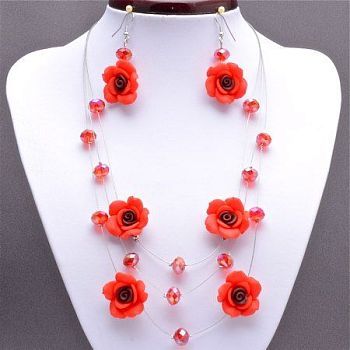 Комплект Хрусталь, пластик "Летнее настроение" арт.КП105