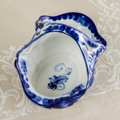 Конфетница «Весна», 21×13×18 см, гжель