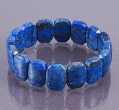 Браслет Лазурит "Амега" арт. бНЛА-28(16-12)-17-2