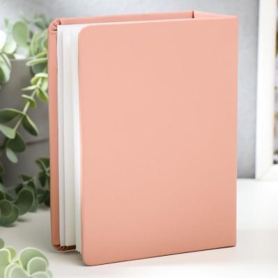 Фотоальбом "Розовый" на 100 фото 10х15 см, 12,5х5х17 см.  ПП карм.