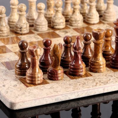 Шахматы «Элит»,  доска 40х40 см, оникс, вид 3