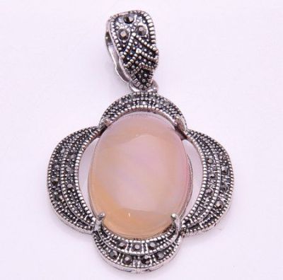 Подвеска Агат "Балет" арт. пНАГ-1244