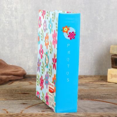 Фотоальбом BRAUBERG на 200 фото 10х15 см "Цветочки"