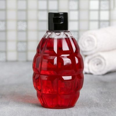 Набор "23 Февраля" гель для душа граната 250 мл аромат цитруса, ежедневник, мыло