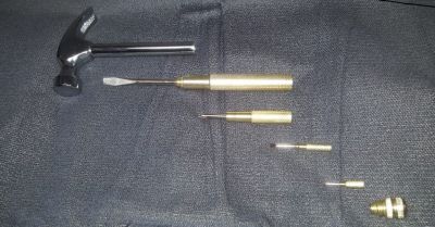 Молоток - матрешка 6 в 1 в чехле (металл)