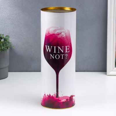 Футболка в банке "WINE" р-р 44-46