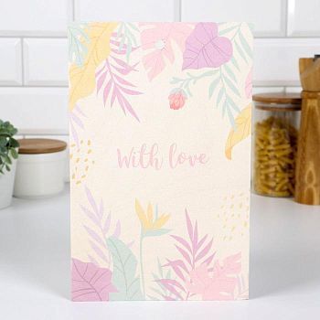 Доска разделочная «С любовью», 18 × 28 × 0,6  см