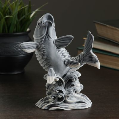 Сувенир "Рыба на волнах (Священный Карп)" 16,5см