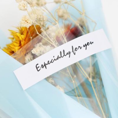 Мини букет «Радость», 8 × 14 см