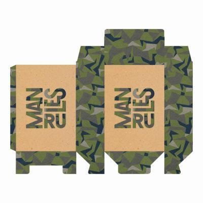 Складная коробка Man rules, 16 × 23 × 7,5 см