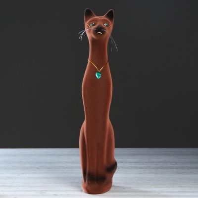 Копилка "Кот", коричневый цвет, 41 см