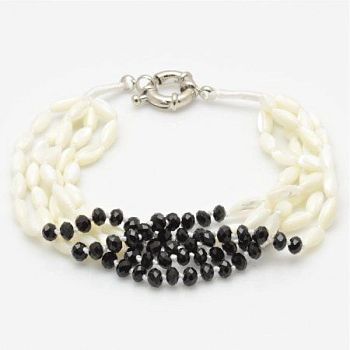 Браслет Перламутр "Гротеск" арт. бП1560