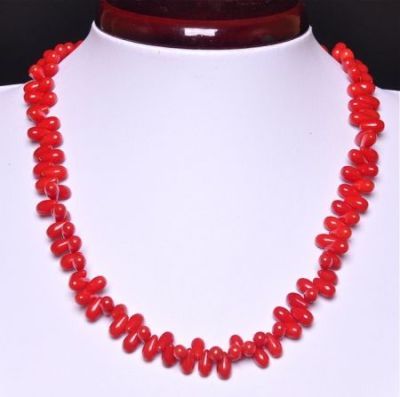 Бусы Коралл "Облепиха" арт. П1820